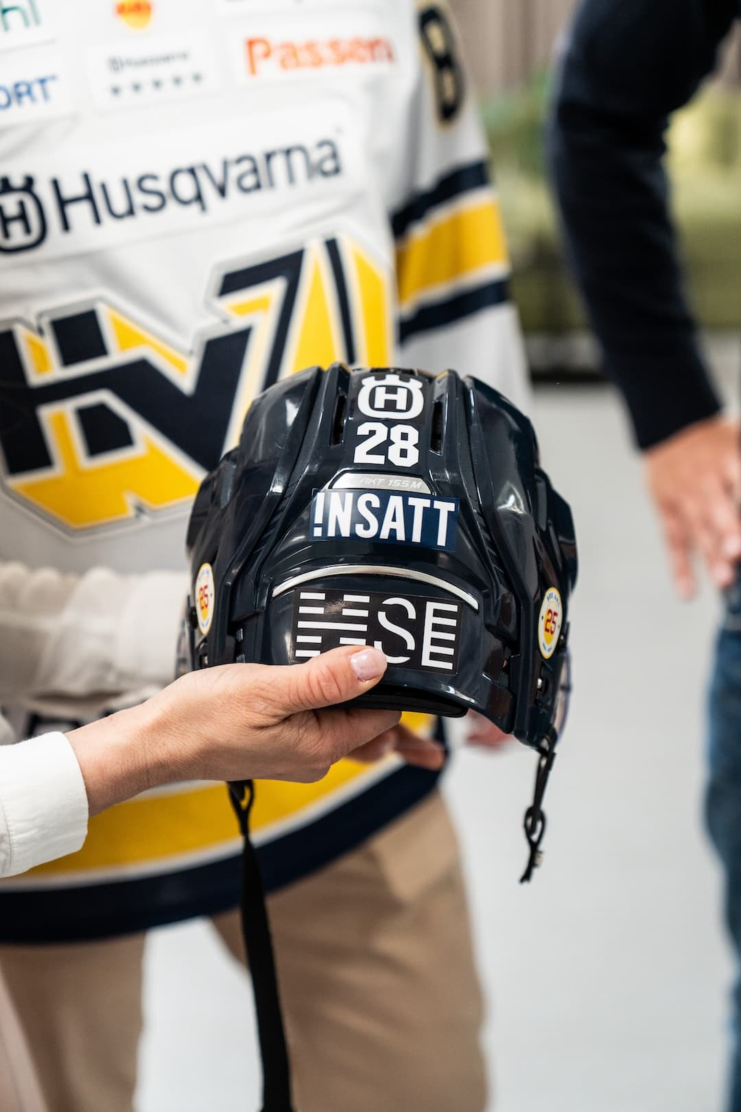 HV71:s HUVUD-nyhet: Insatt går in som guldsponsor!